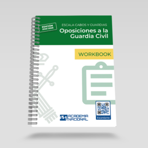 Workbook del pack temario inglés para Guardia Civil