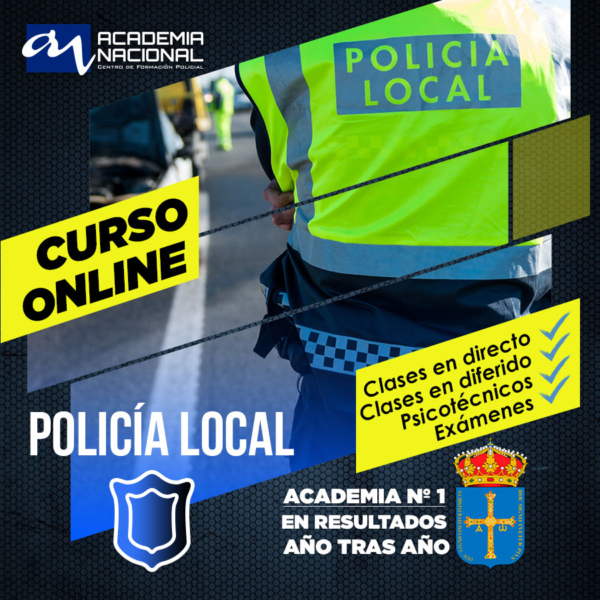 Curso Online Policía Local de Asturias