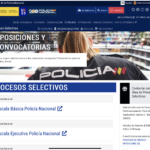inscripción proceso selectivo policía nacional