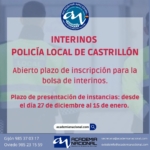 Bolsa interinos Policía Local de Castrillón