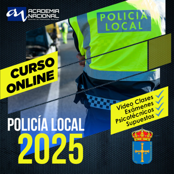 Curso Online Policía Local de Asturias 2025