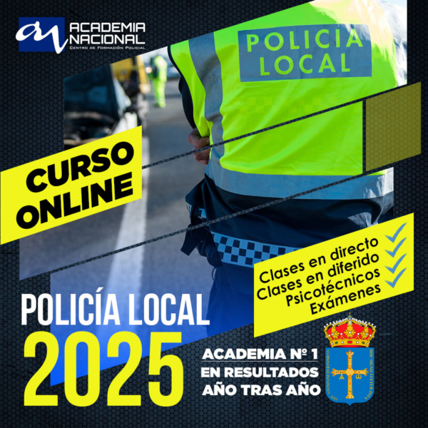 Curso Online Policía Local de Asturias 2025
