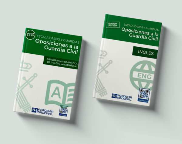 Temario de preparación de la prueba de Ortografía, Gramática e Idioma para el acceso a Guardia Civil