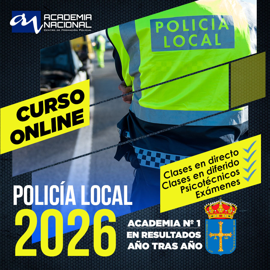 Curso Online Policía Local de Asturias 2026